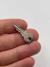 Load image into Gallery viewer, Silver key charm
