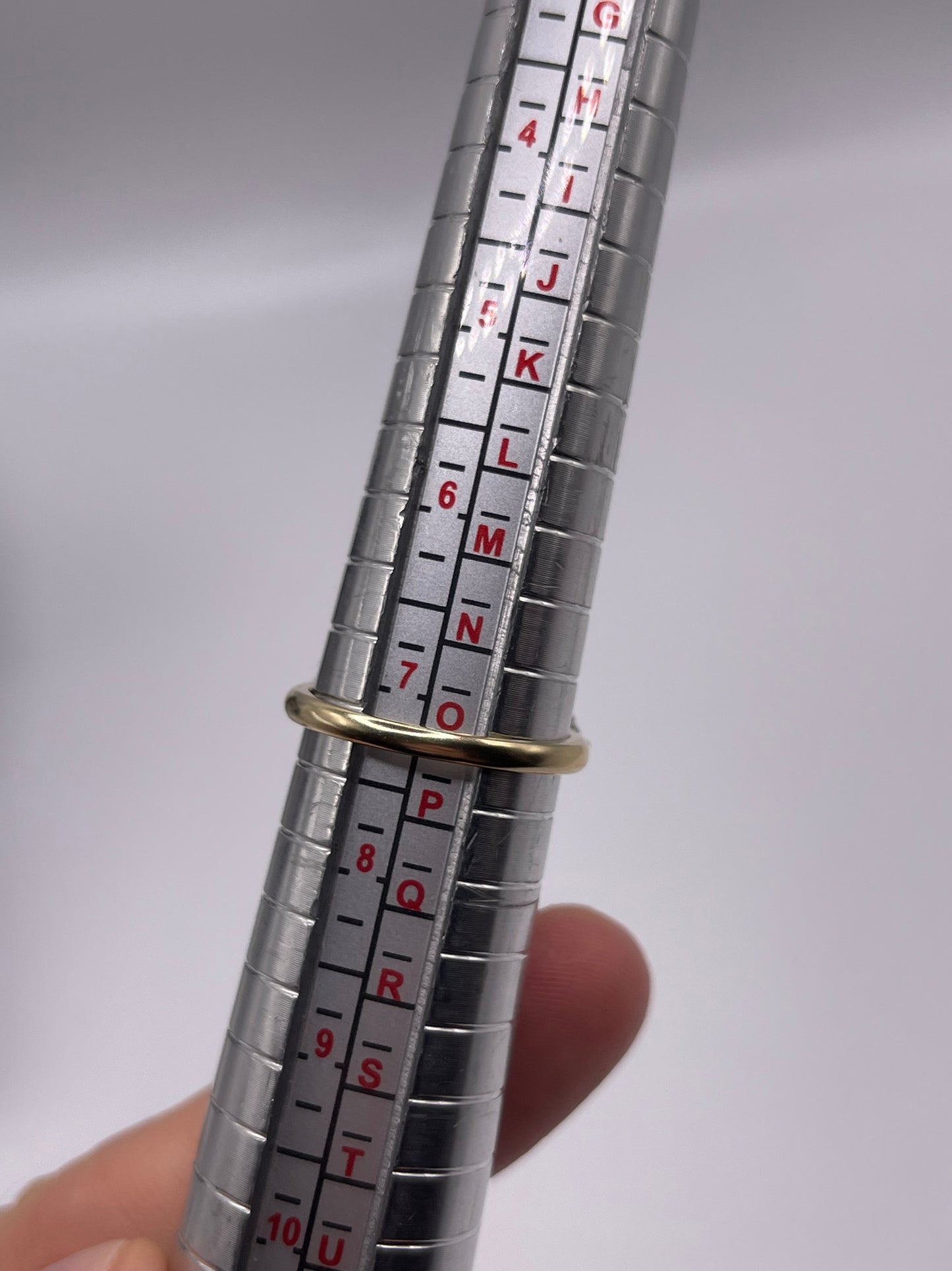 9ct gold aquamarine and iolite ring