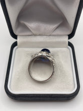 Load image into Gallery viewer, Silver Oxford university ring

