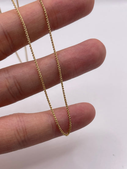 9ct gold chain 318