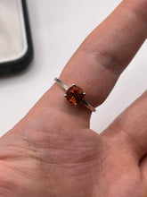 Load image into Gallery viewer, Silver topaz ring
