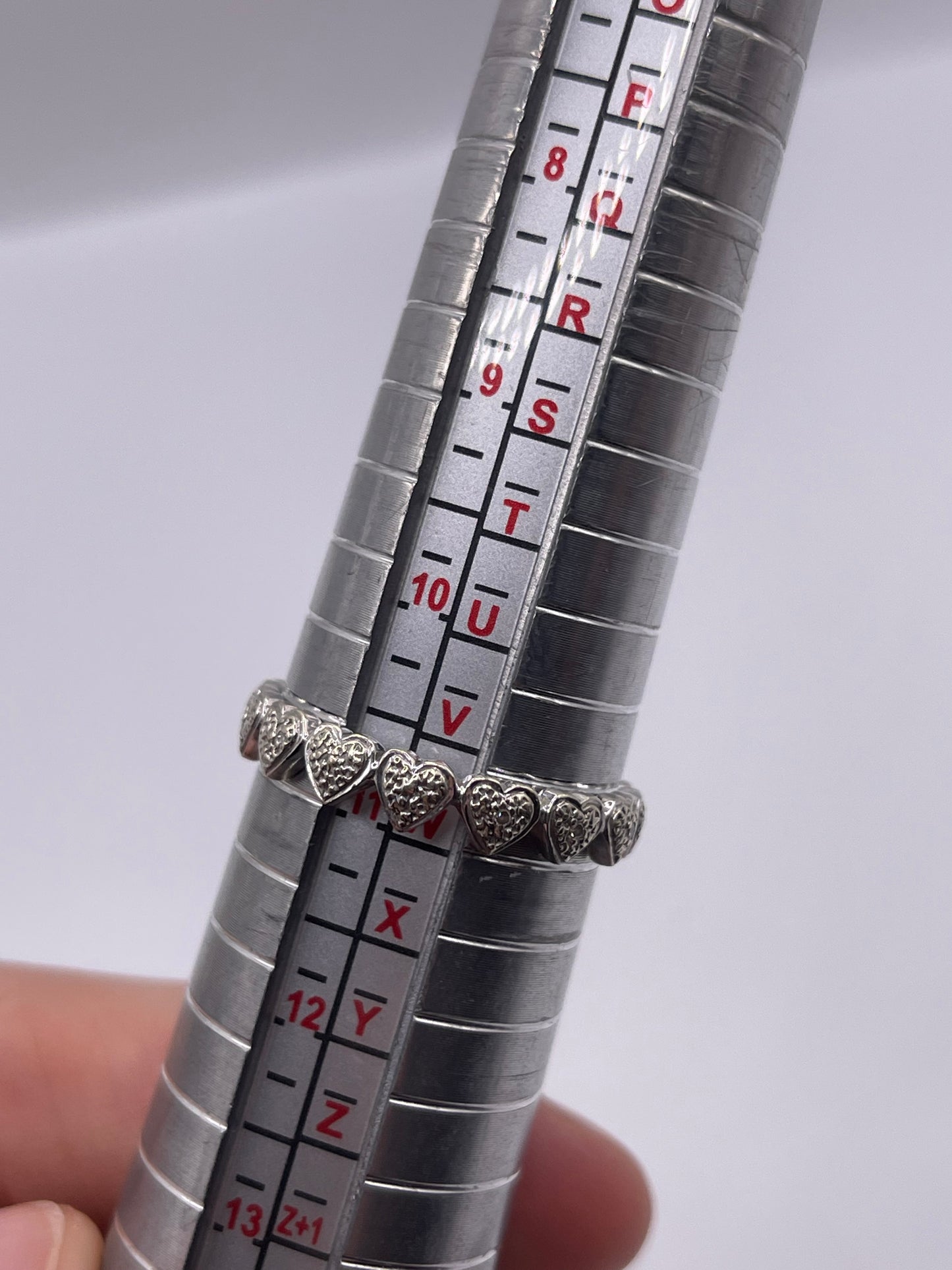 9ct white gold diamond eternity ring