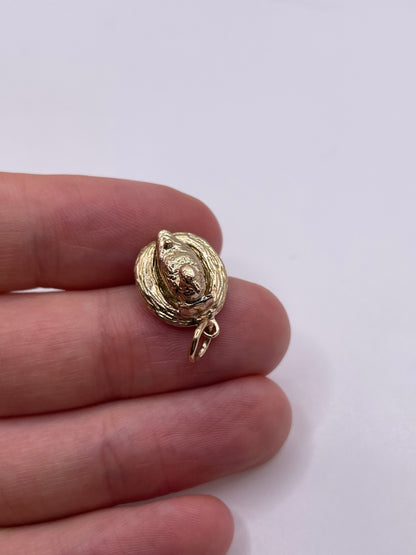 9ct gold duck charm