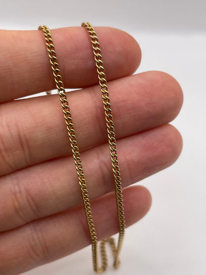 9ct gold chain 463