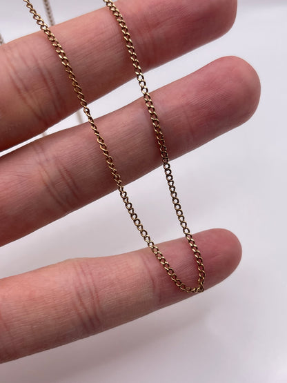 9ct rose gold chain 188