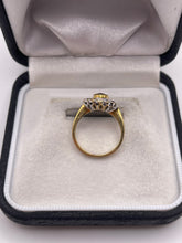 Load image into Gallery viewer, 18ct gold amethyst and diamond ring
