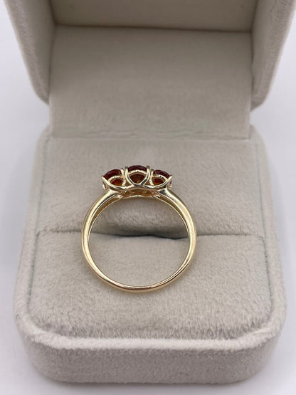 9ct gold citrine ring