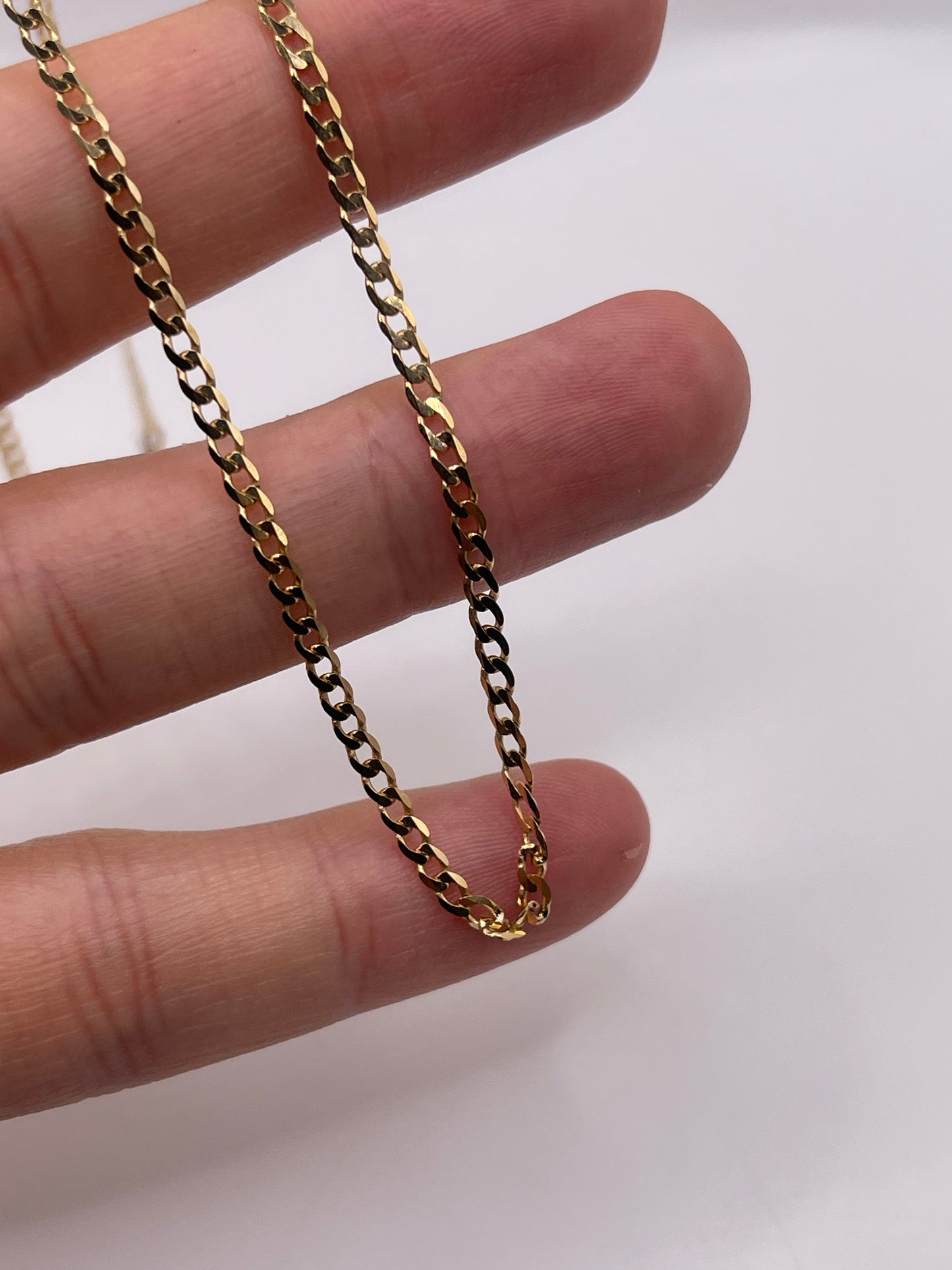 9ct gold chain 338