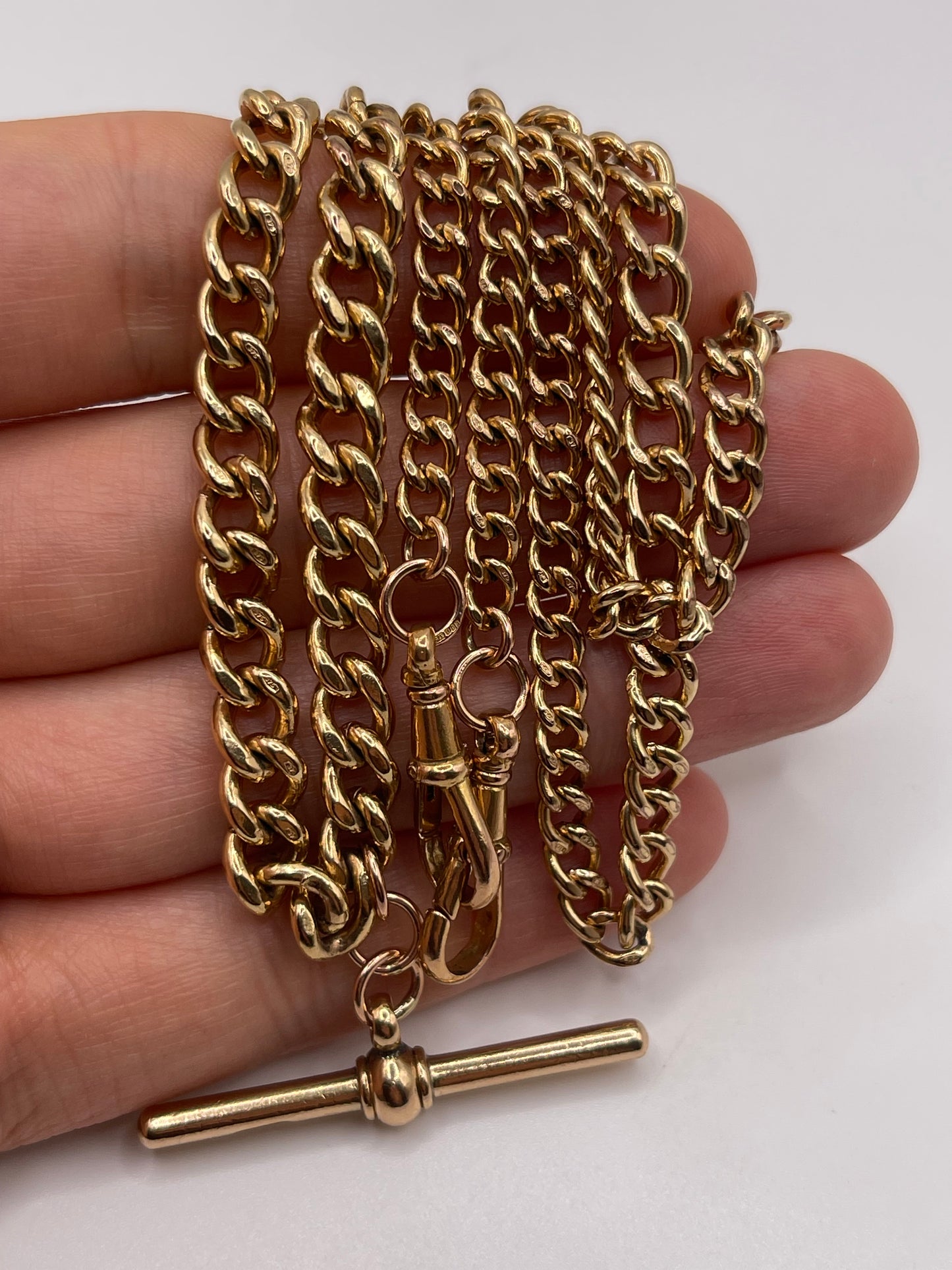 9ct rose gold chain 518