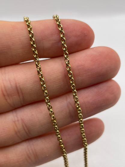 9ct gold chain 356