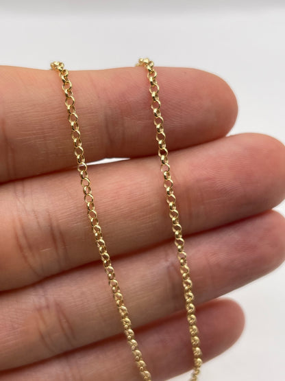 9ct gold chain 290
