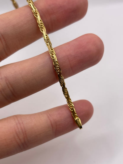 9ct gold bracelet