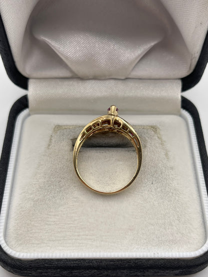 14ct gold ruby ring