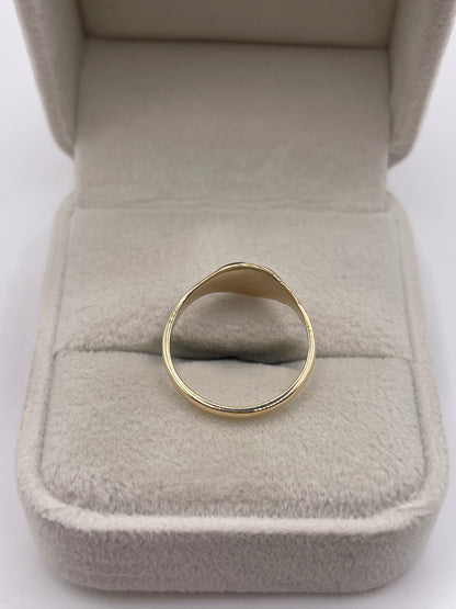 9ct gold signet ring