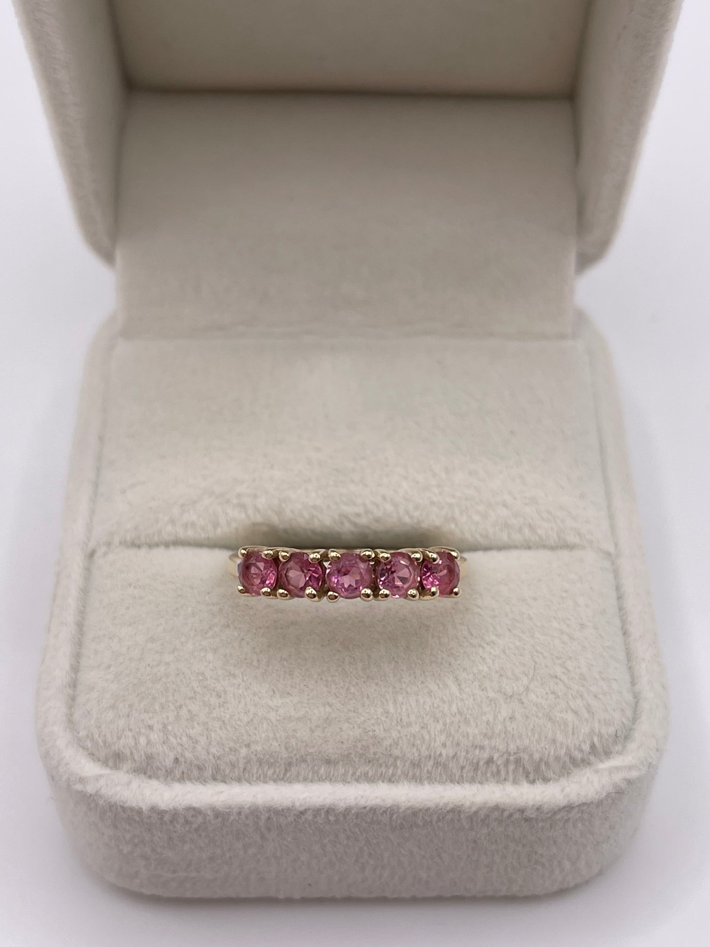 9ct gold tourmaline ring
