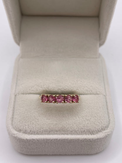 9ct gold tourmaline ring