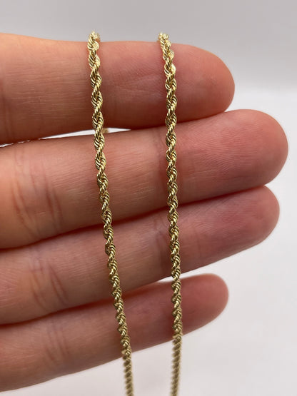 9ct gold chain 515