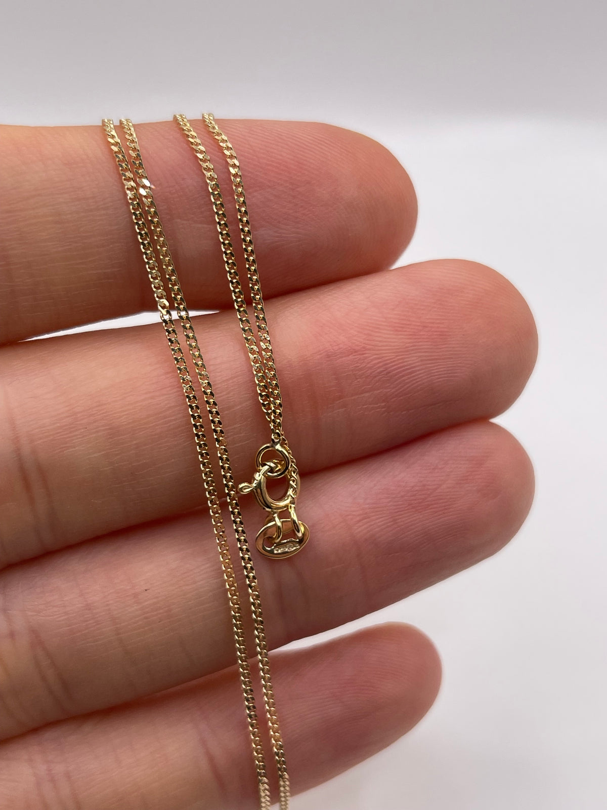 9ct gold chain 618