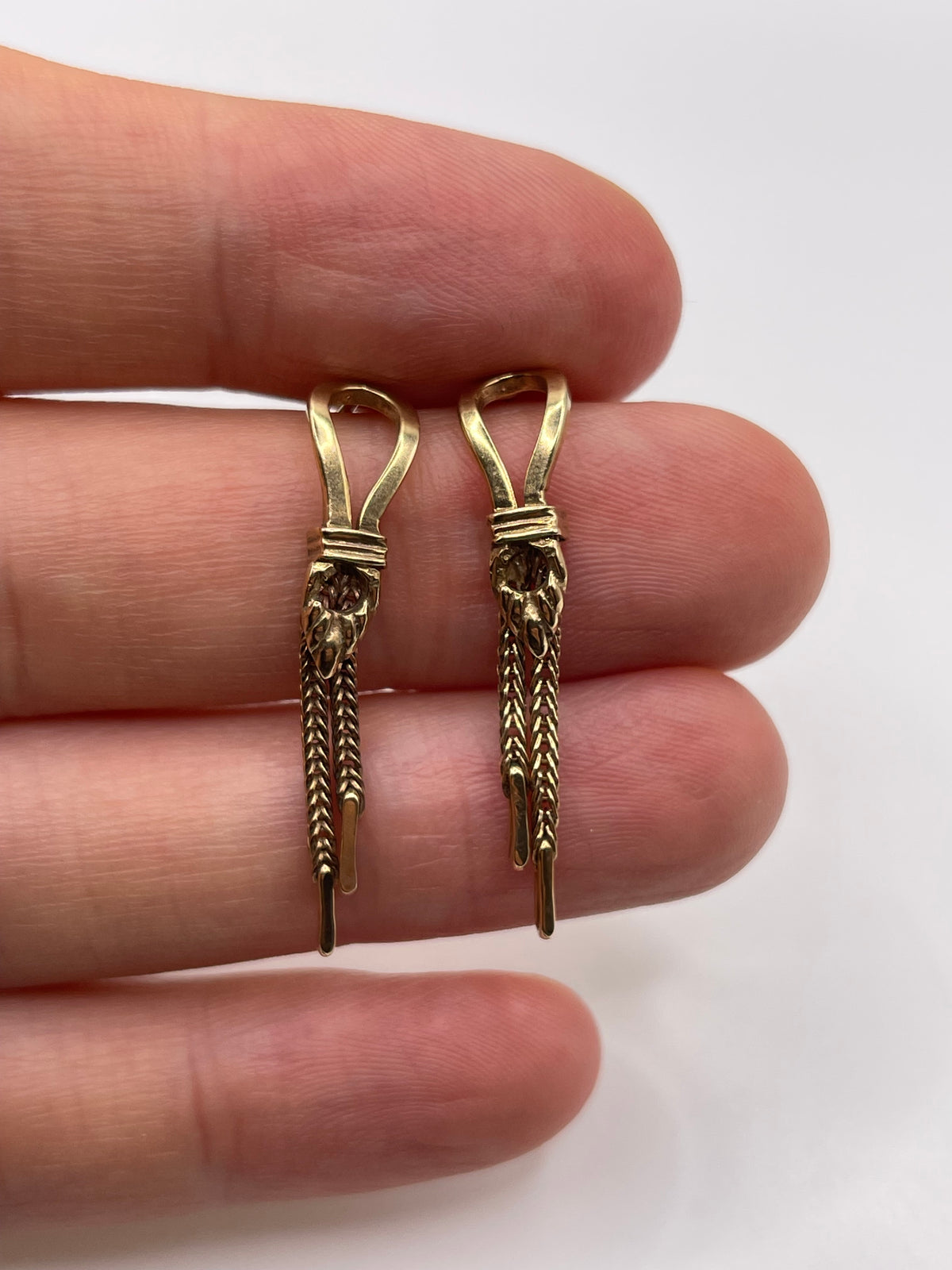 9ct gold earrings