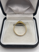 Load image into Gallery viewer, 18ct gold diamond gypsy ring
