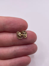 Load image into Gallery viewer, 9ct gold comedy mask charm
