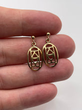 Load image into Gallery viewer, 9ct gold earrings
