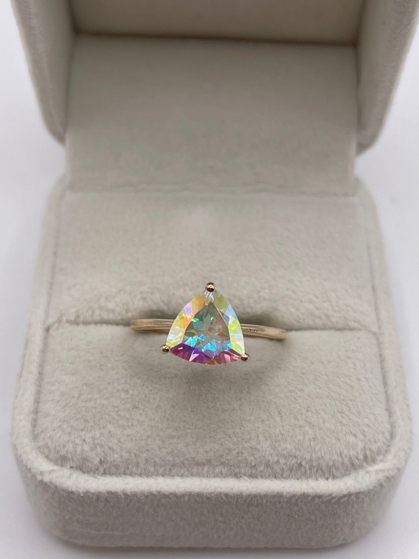 9ct gold turquoise ring