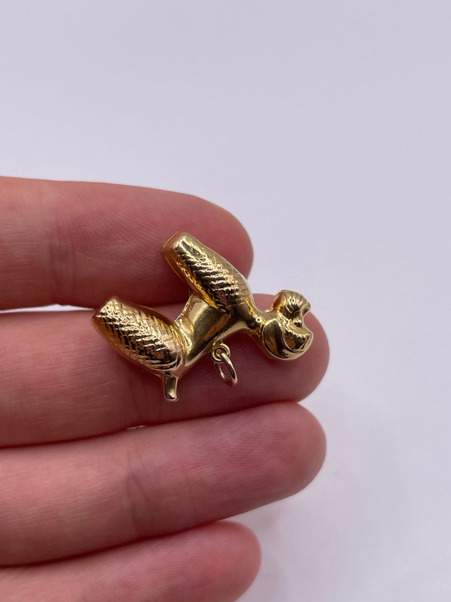 9ct gold dog charm