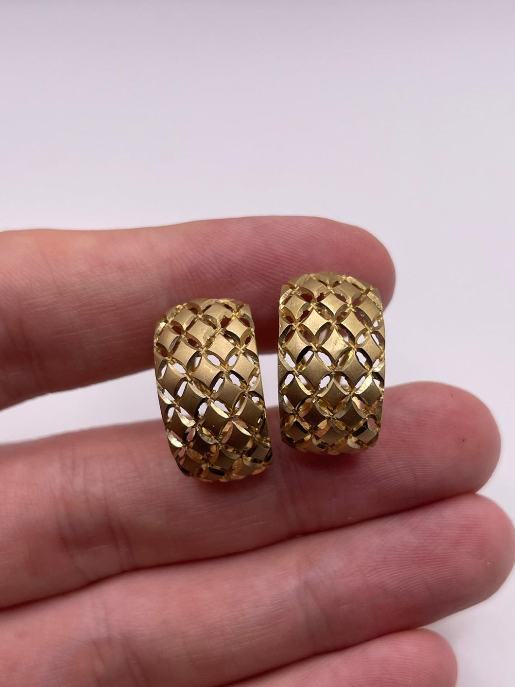 9ct gold earrings