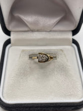 Load image into Gallery viewer, 9ct gold diamond ring
