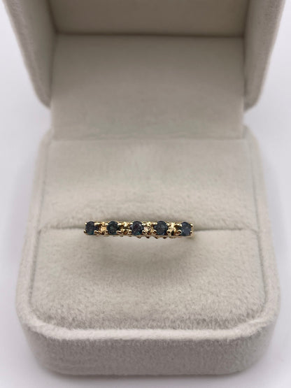 9ct gold alexandrite ring