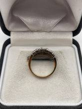 Load image into Gallery viewer, 9ct gold diamond cluster ring
