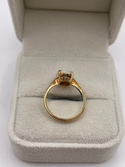 9ct gold opal ring