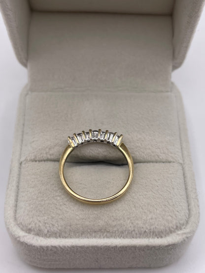 9ct gold diamond ring