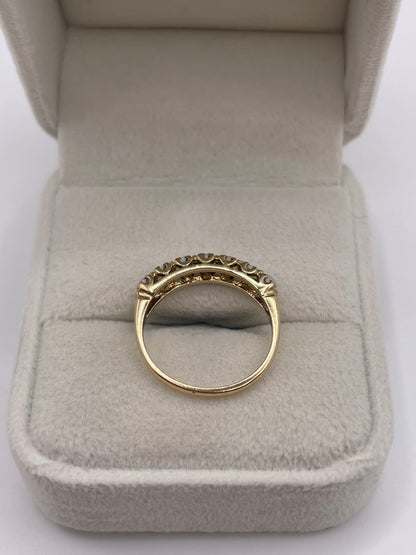 9ct gold opal ring