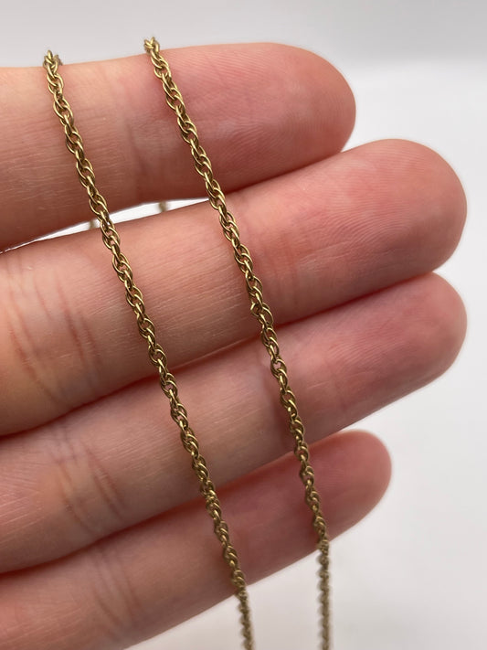9ct gold chain 179