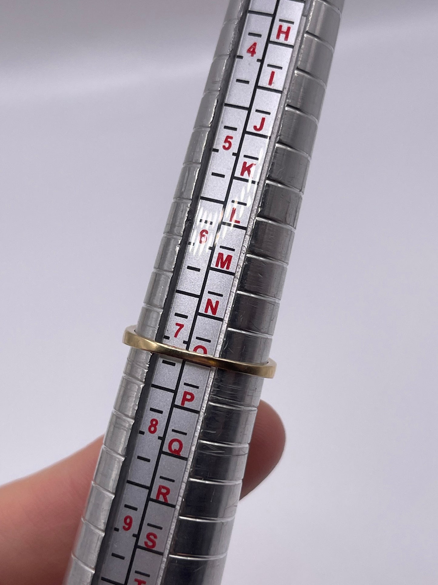 9ct gold diamond I love you ring