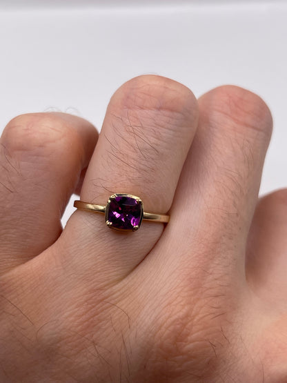 9ct gold tourmaline ring