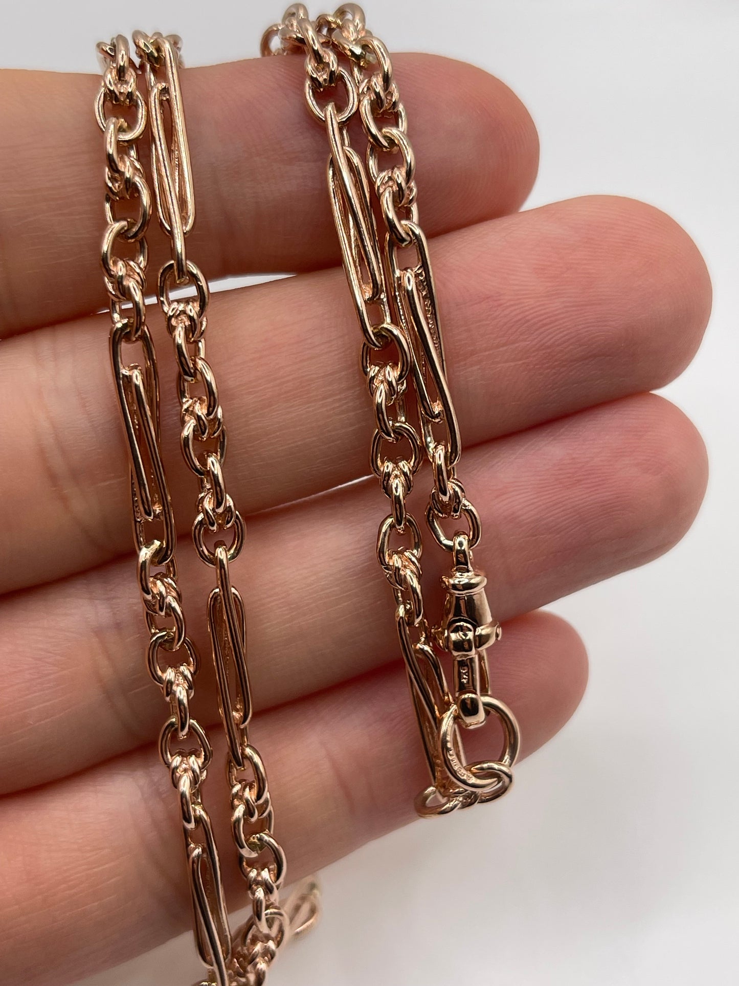 9ct rose gold chain 226