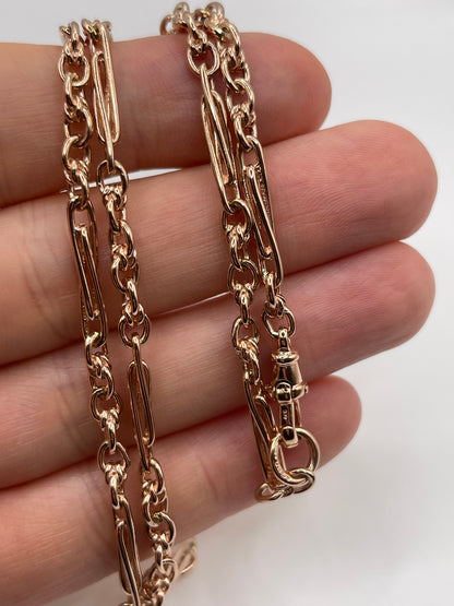 9ct rose gold chain 226