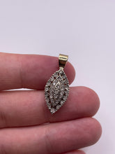 Load image into Gallery viewer, 9ct gold diamond pendant
