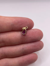 Load image into Gallery viewer, 9ct gold amethyst pendant
