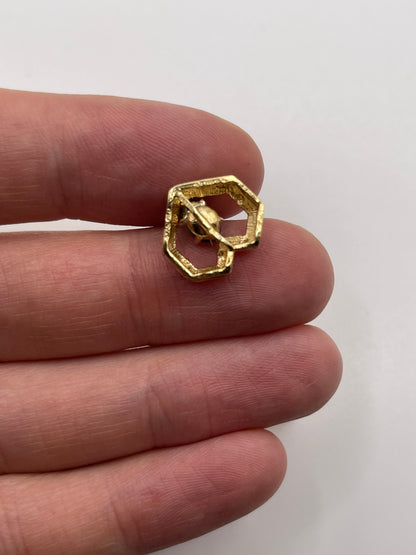 9ct gold topaz pendant
