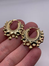 Load image into Gallery viewer, 9ct gold creole earrings
