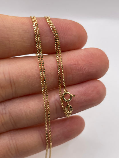 9ct gold chain 572