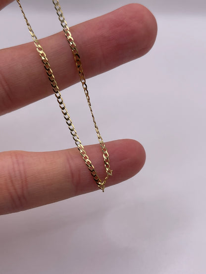 9ct gold chain 521