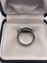 Load image into Gallery viewer, 18ct white gold sapphire and diamond ring
