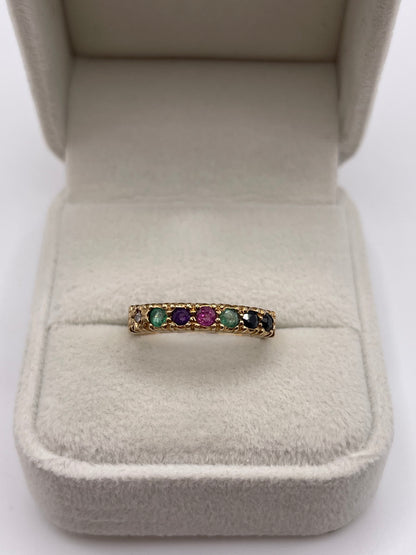 9ct gold dearest ring