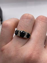 Load image into Gallery viewer, 18ct gold sapphire and diamond ring
