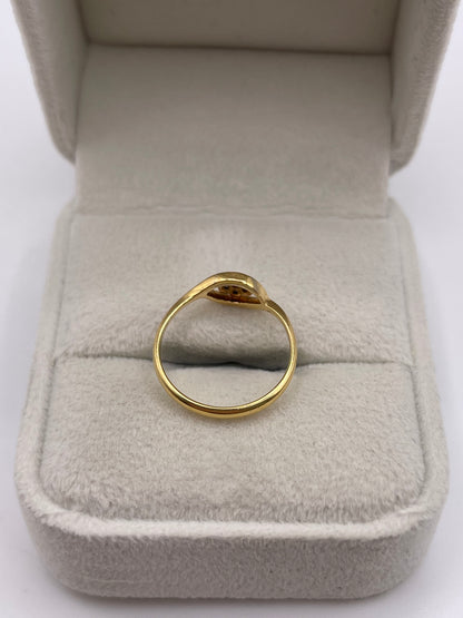 18ct gold platinum diamond ring